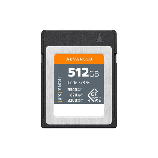 OPEN BOX- ProMaster CFexpress 4.0 Advanced Type B Memory Card 512 GB