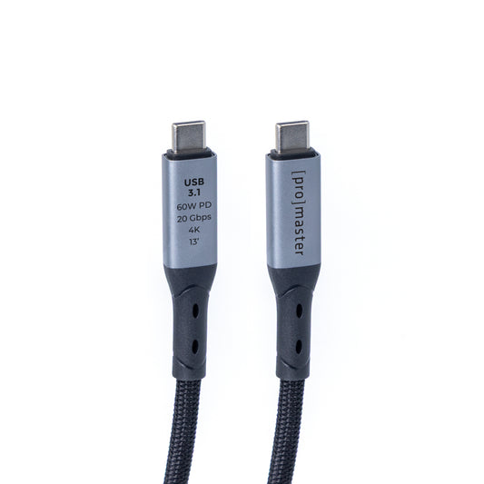 Promaster USB3.1 Cable C to C 60W PD - 13’
