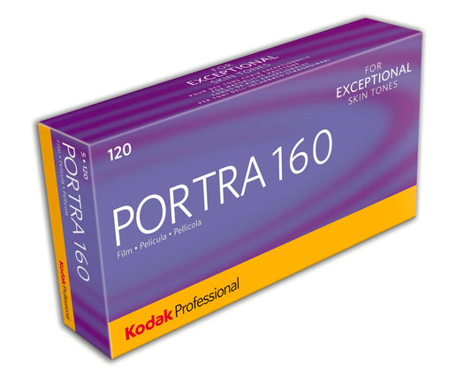 [EXPIRED] - Kodak Professional Portra 160 Color Negative 120 Format Film, 5-Pack