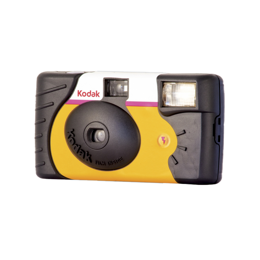 Kodak 800 ISO 35mm Power Flash Disposable Camera with Flash - 27 Exposures