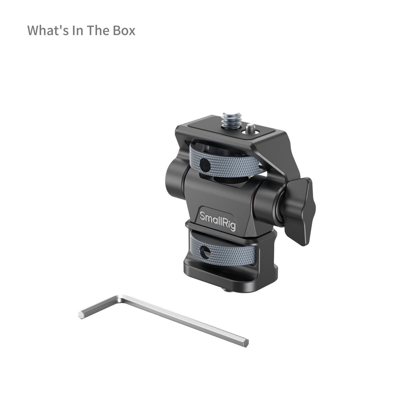 SmallRig Swivel and Tilt Adjustable Monitor Support with 1/4"-20 Screws