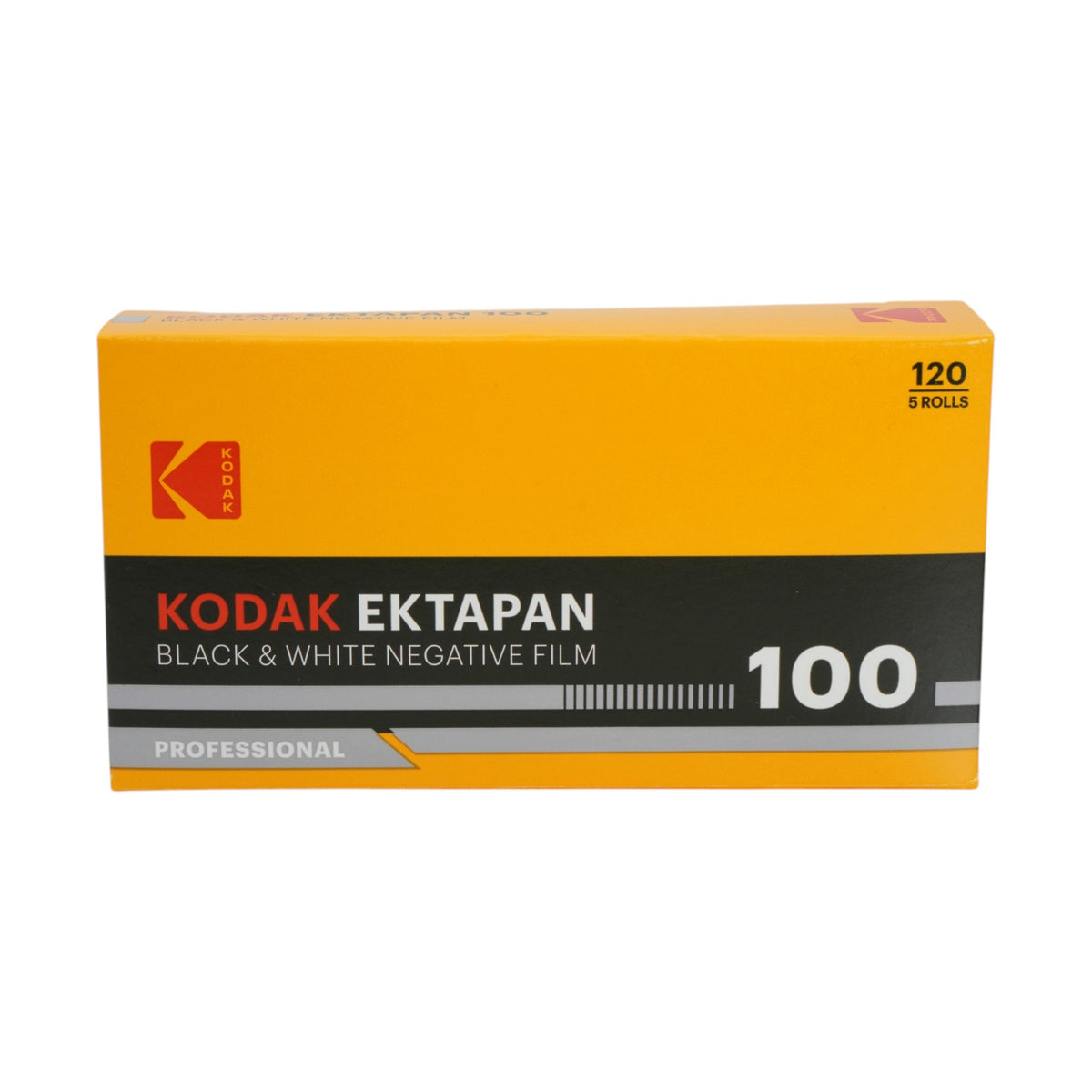Kodak Ektapan 100 Black and White Negative Film (120 Roll Film, 5-Pack)