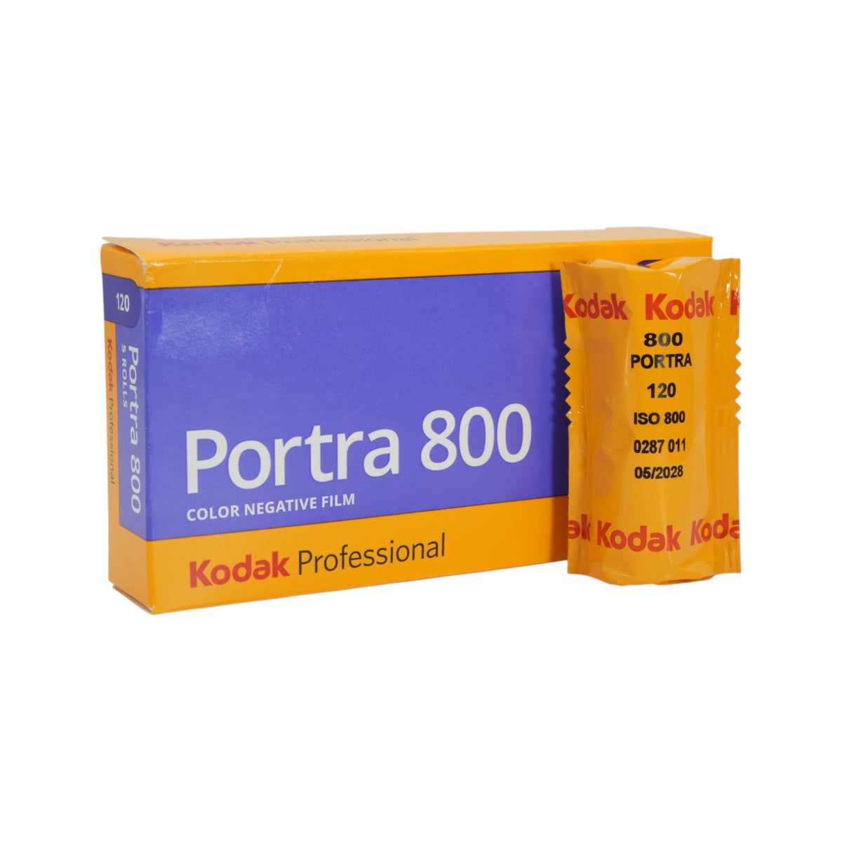 Kodak Professional Portra 800 Color Negative 120 Format Film
