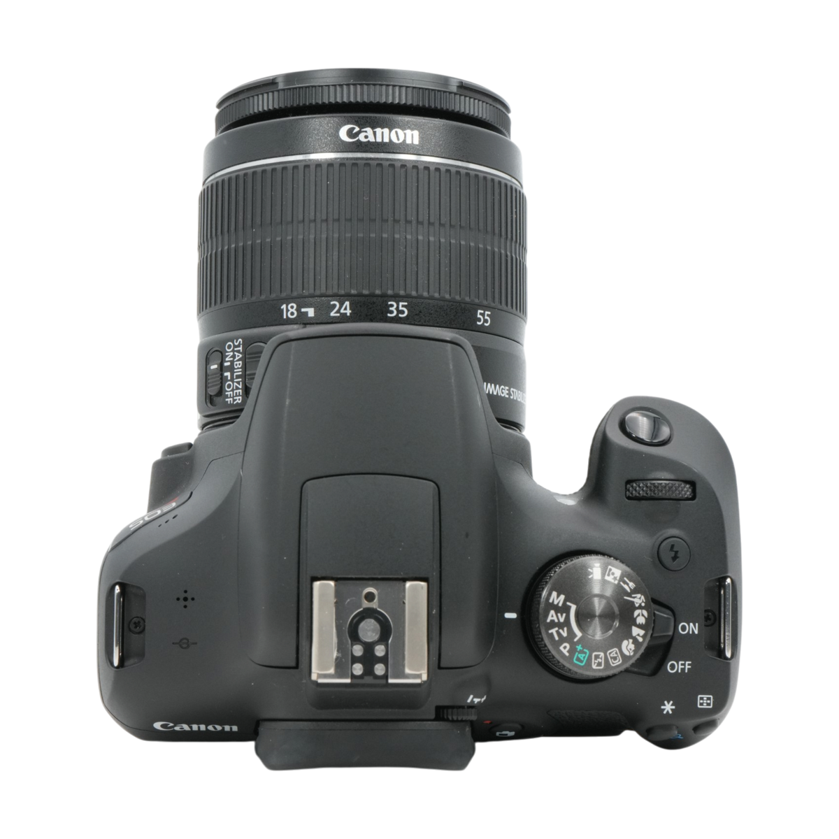 Canon Rebel T7 APS-C DSLR Camera with Canon EF-s 18-55mm f/3.5-5.6 IS II Lens