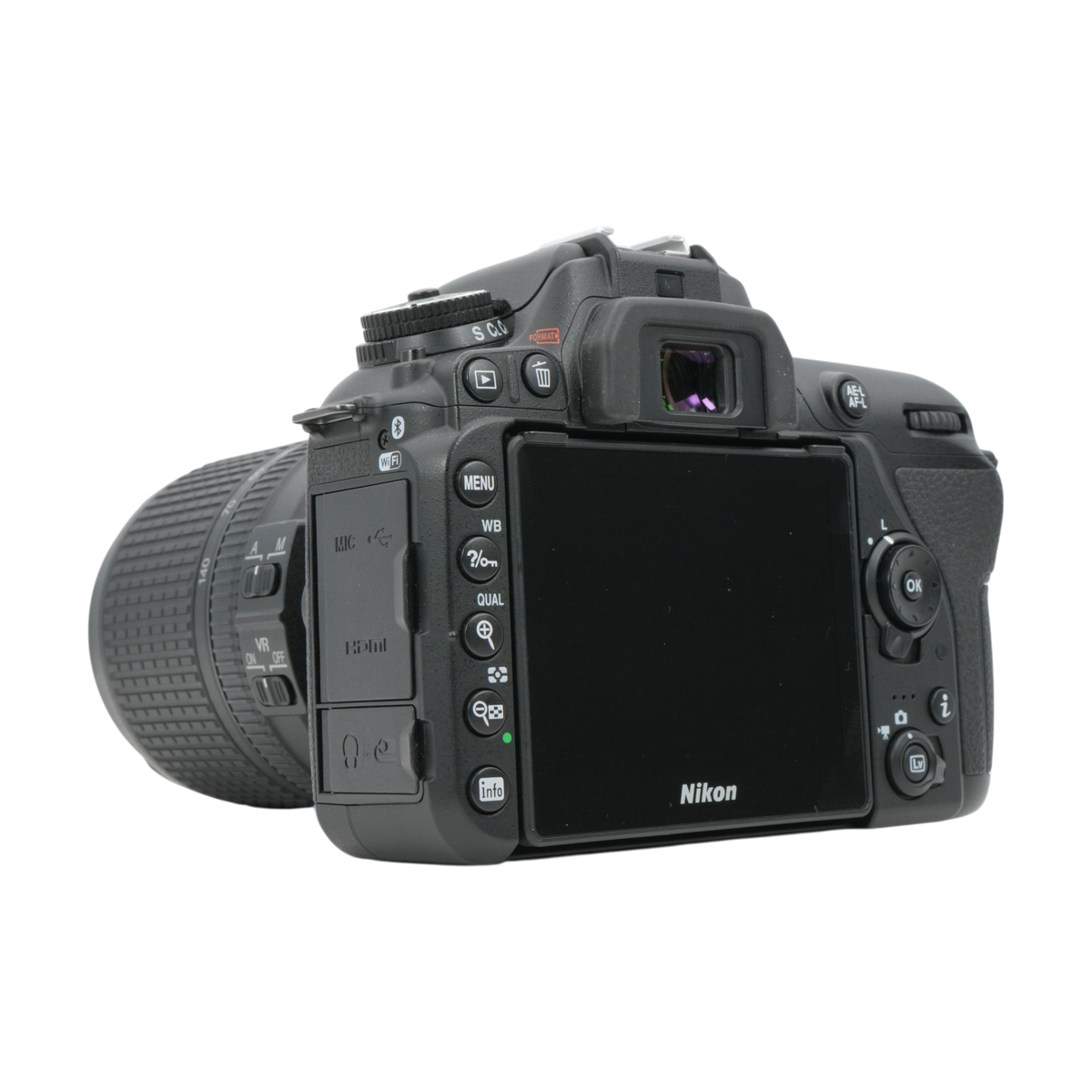 Nikon D7500 APS-C DSLR Camera with Nikon AF-s Nikkor DX 18-140mm f/3.5-5.6G ED VR Lens