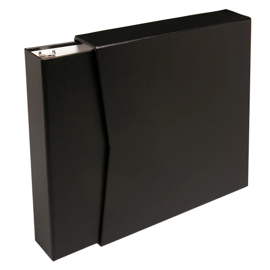 Printfile Binder/Slipcase Combination, 1.5" - Black