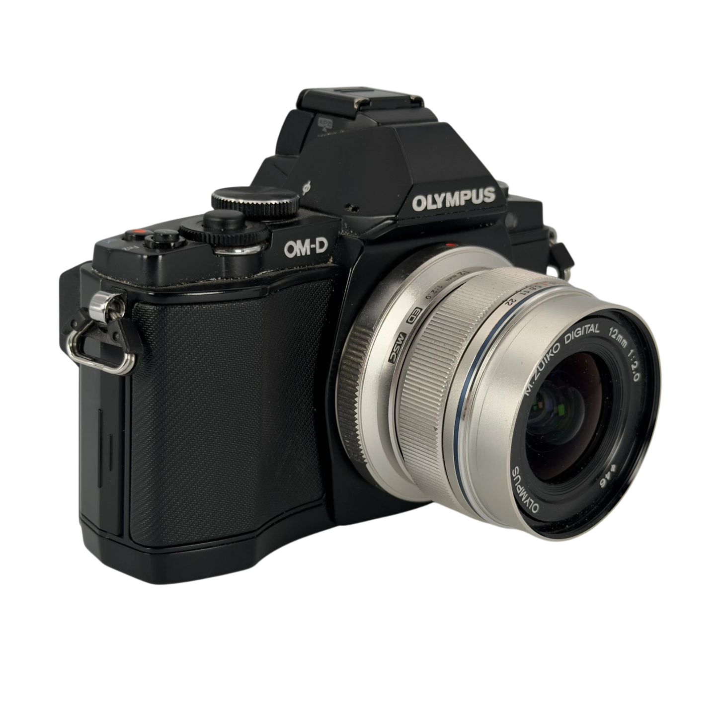 Olympus OM-D EM-5 with Olympus M Zuiko Digital 12mm f/2 Lens for MFT Mount