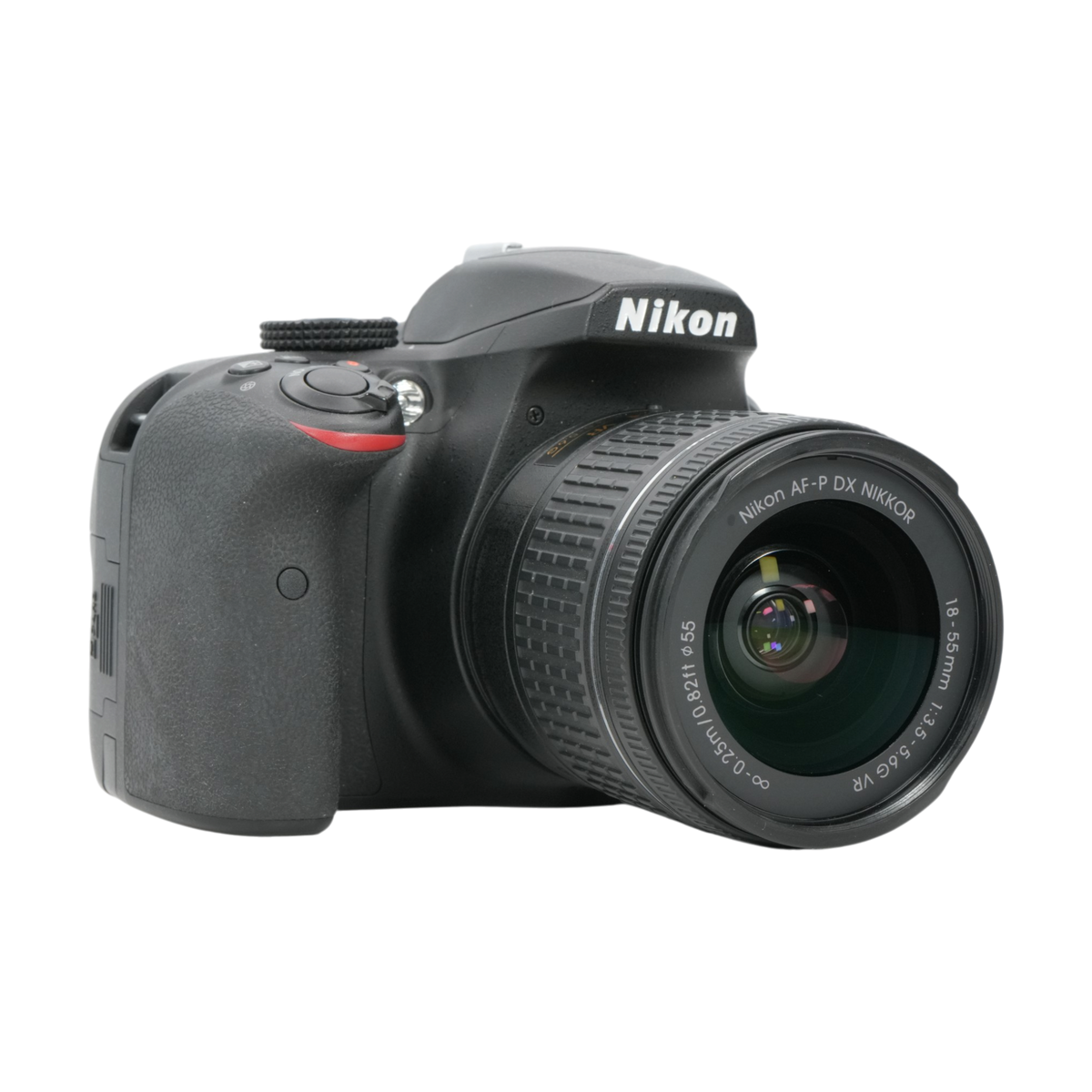 Nikon D3400 APS-C DSLR Camera with Nikon AF-p Nikkor DX 18-55mm f/3.5-5.6 G VR Lens