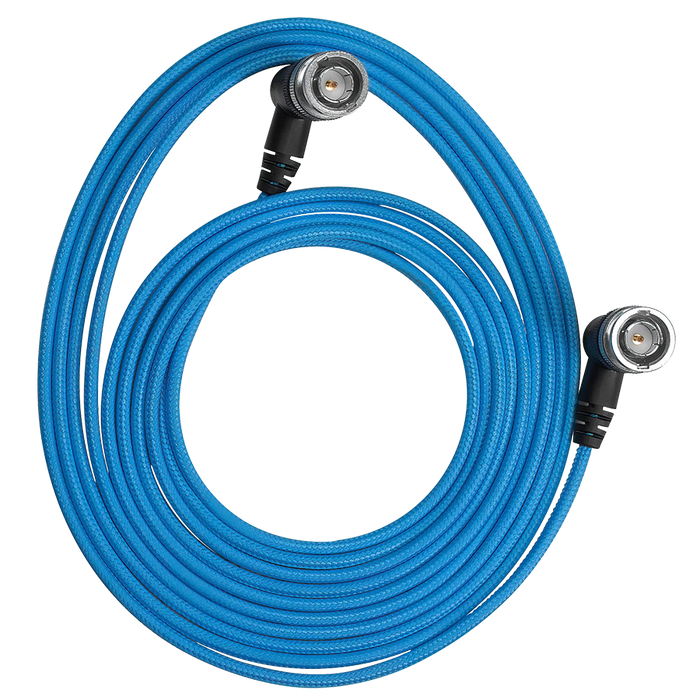Kondor Blue Ultra Thin 6G SDI Video Cable Right Angle BNC