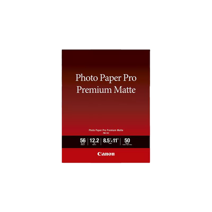 Canon Premium Matte Paper 210 gsm - 8.5x11", 50 Sheets