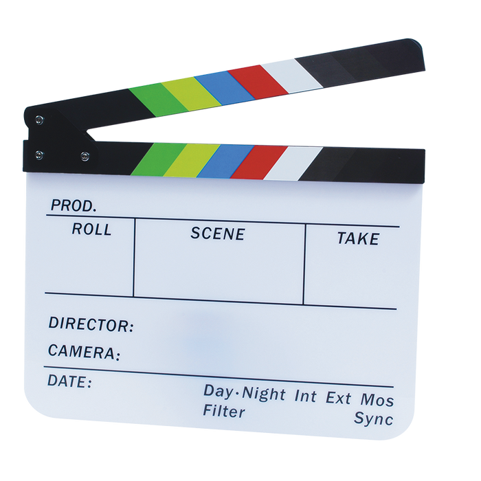 Dotline Clapboard Film Slate