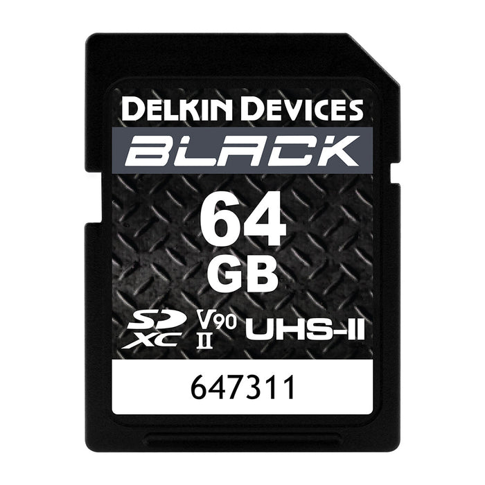 Delkin BLACK UHS-II Rugged SD Cards
