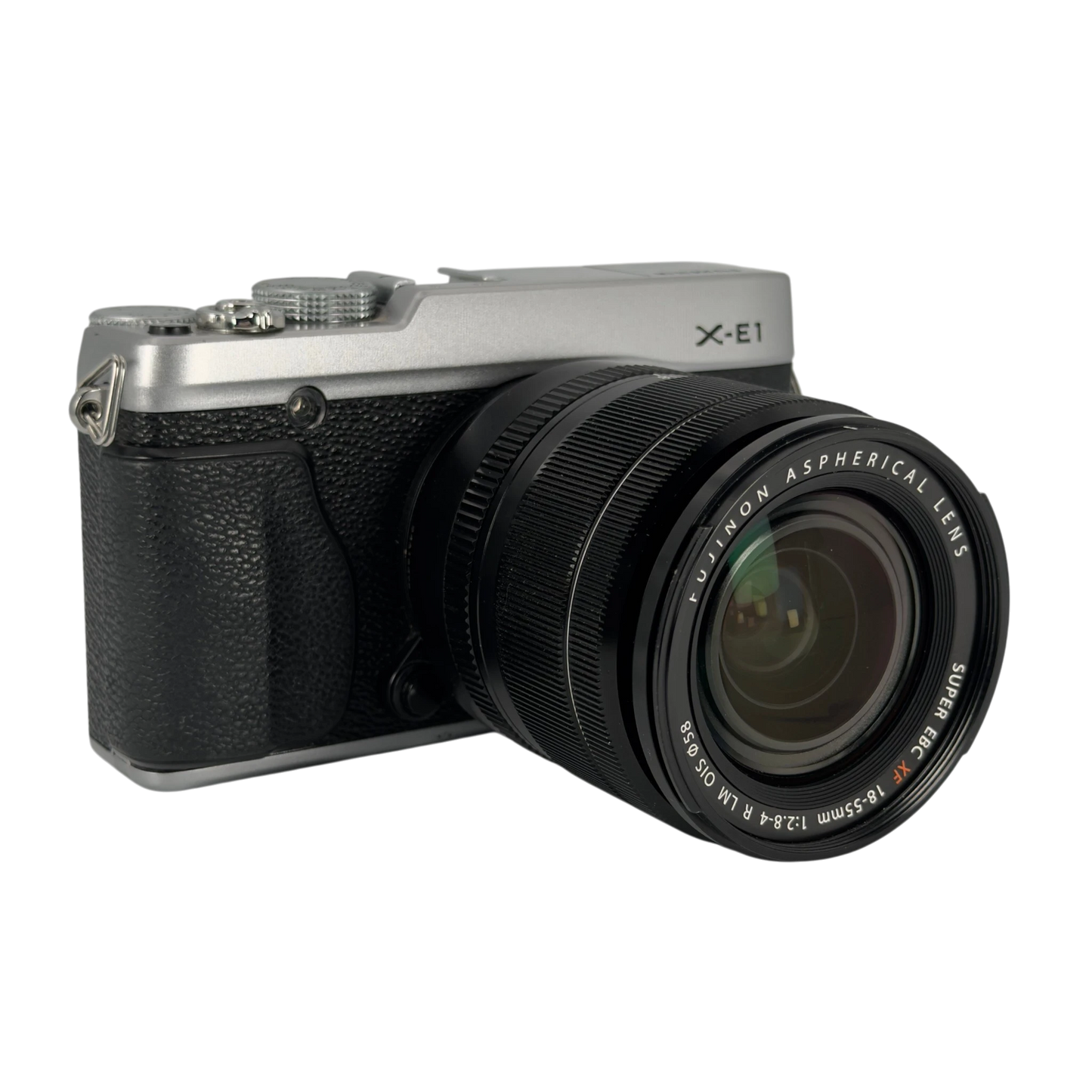 Fujifilm X-E1 APS-C Mirrorless Camera with Fujifilm 18-55mm f/2.8-4 R LM OIS Lens