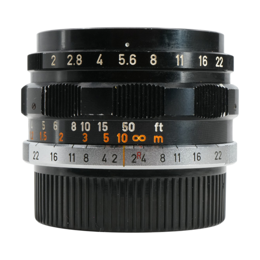 Canon 35mm f/2 Rangefinder Lens for Leica L39 Screw Mount