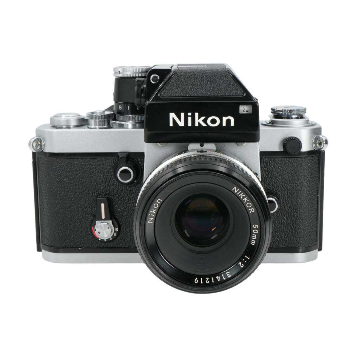Nikon F2 35mm Film Camera with Nikon F Nikkor 50mm f/2 Lens