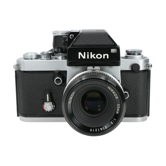 Nikon F2 35mm Film Camera with Nikon F Nikkor 50mm f/2 Lens