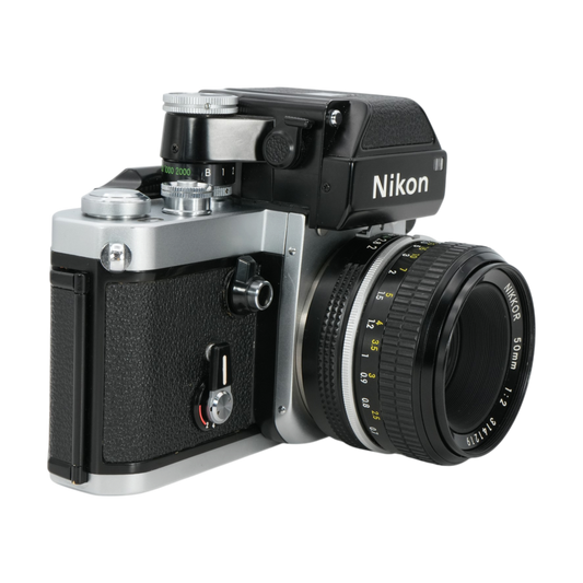 Nikon F2 35mm Film Camera with Nikon F Nikkor 50mm f/2 Lens