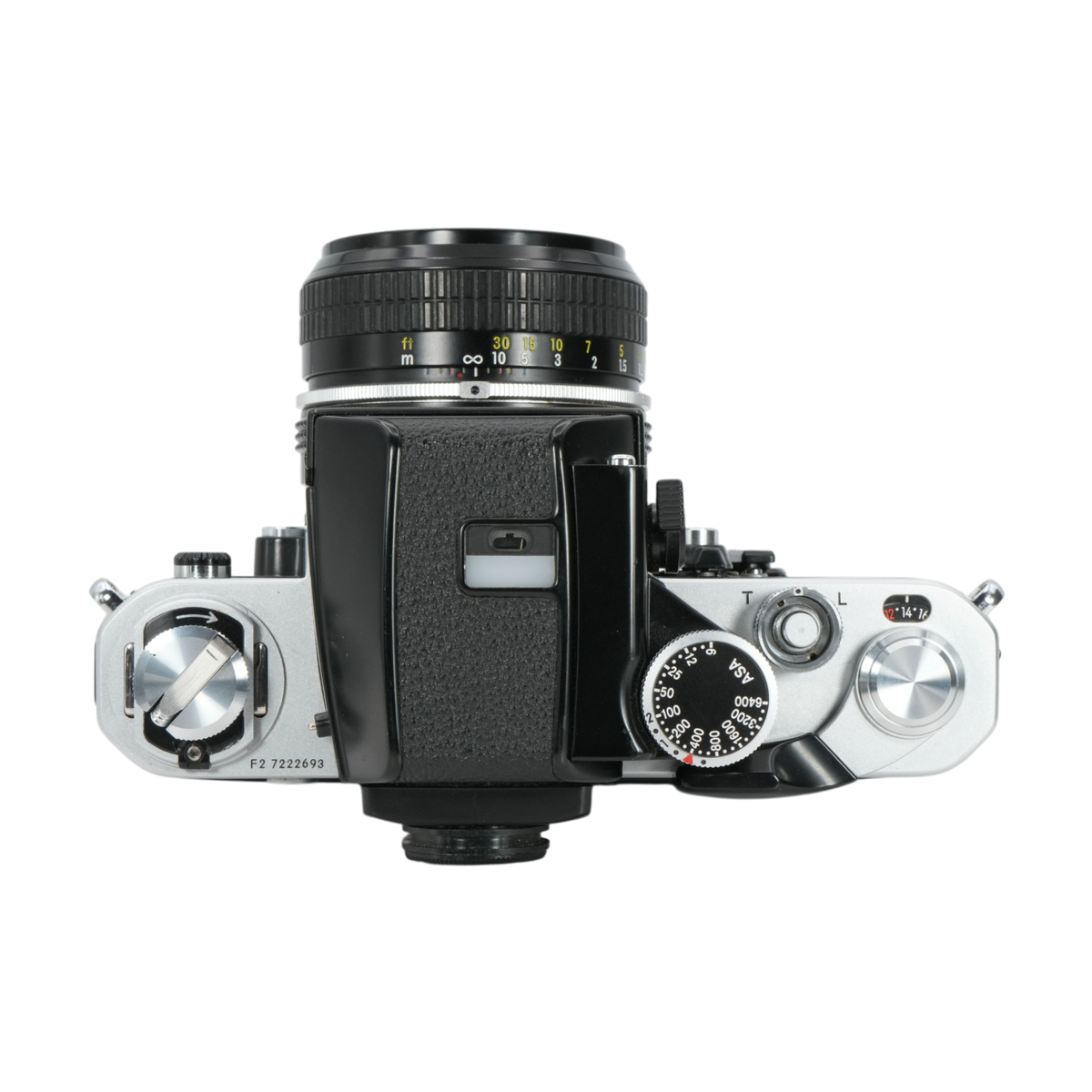 Nikon F2 35mm Film Camera with Nikon F Nikkor 50mm f/2 Lens