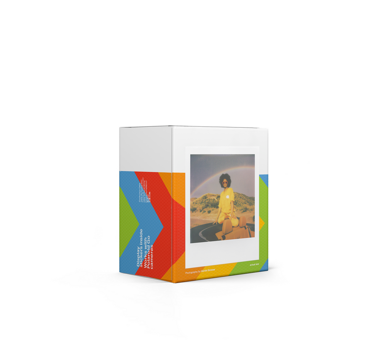 Polaroid GO White Frame Color Instant Film, 16 Exposures