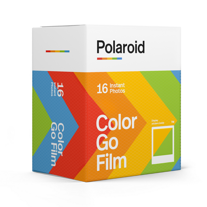 Polaroid GO White Frame Color Instant Film, 16 Exposures