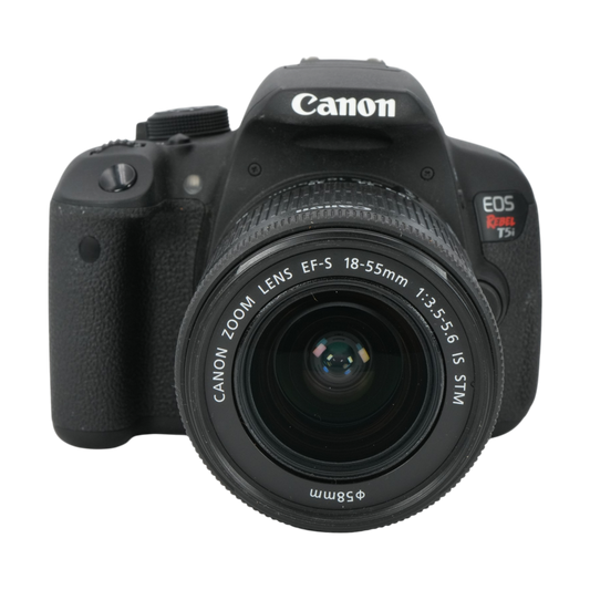 Canon EOS T5i APS-C DSLR Camera with Canon EF-s 18-55mm f/3.5-5.6 IS STM Lens
