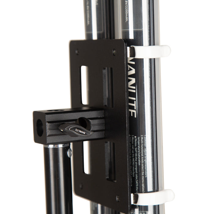Nanlite Pavotube Transparent Polycarbonate Clip with Mini Ball Head - OPEN BOX