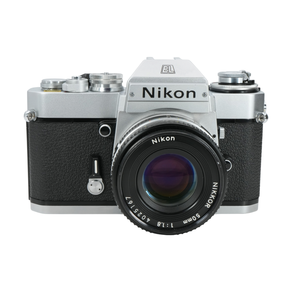 Nikon EL2 35mm Film Camera with Nikon AI-s 50mm f/1.8 Lens
