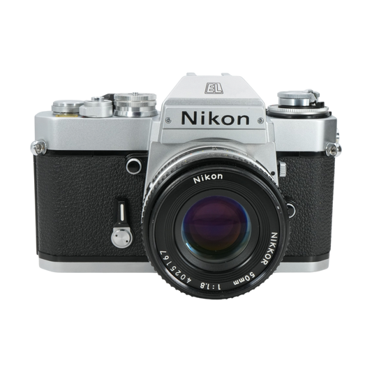 Nikon EL2 35mm Film Camera with Nikon AI-s 50mm f/1.8 Lens