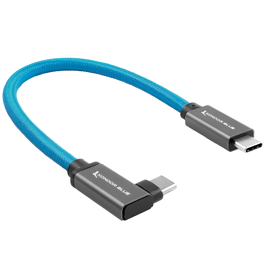 Kondor Blue USB-C to USB-C for SSD Recording & Charging Cable