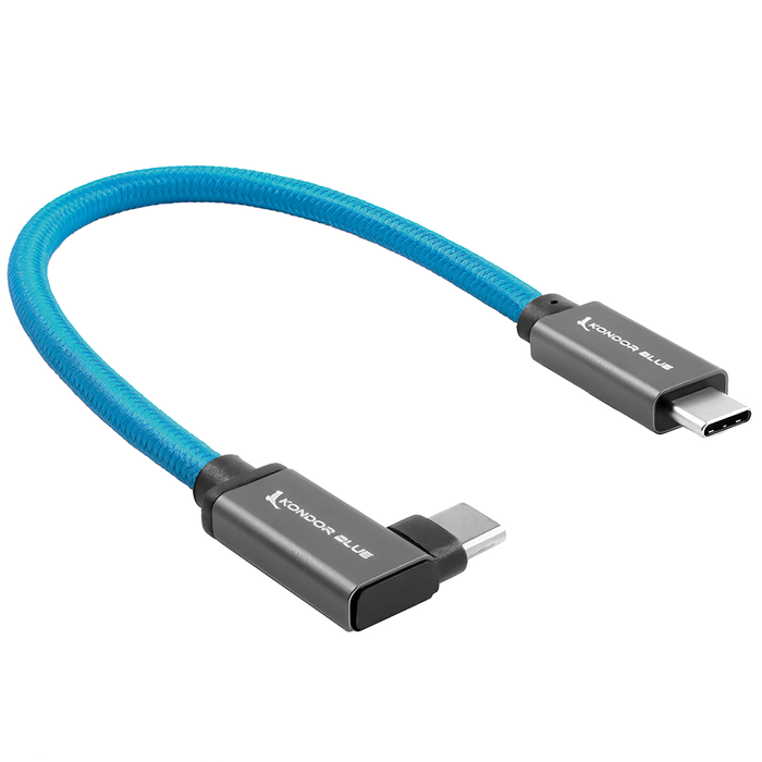 Kondor Blue USB-C to USB-C for SSD Recording & Charging Cable