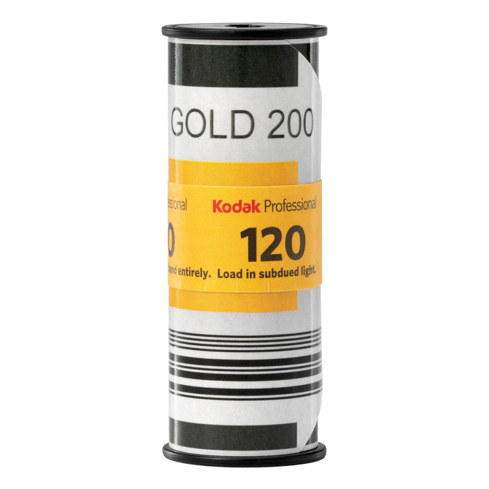 Kodak Gold 200 Color Negative 120 Format Film, Single Roll