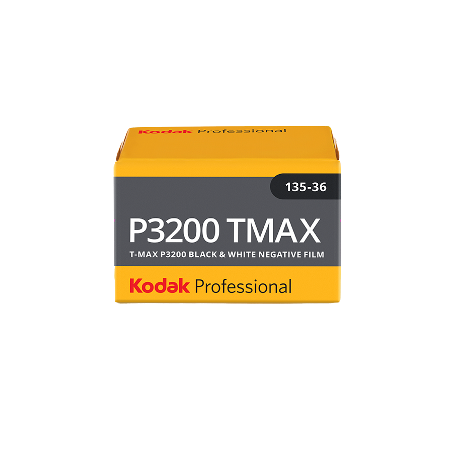 Kodak Professional T-Max P3200 Black & White Negative 35mm Film, 36 Exposures