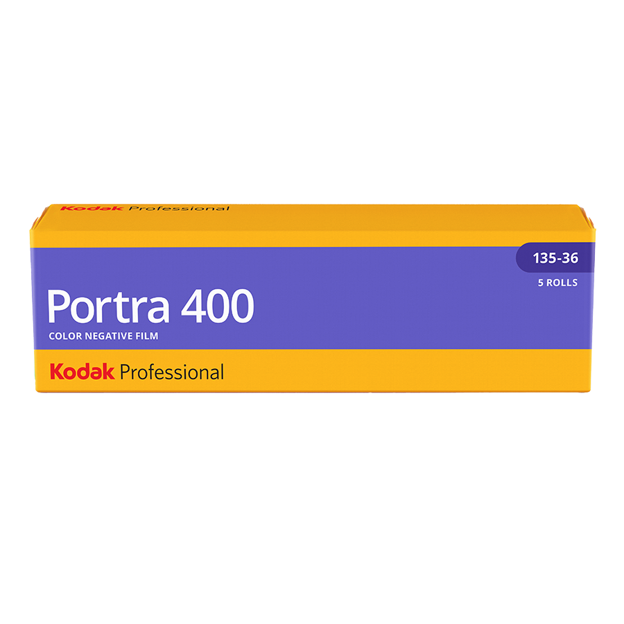 Kodak Professional Portra 400 Color Negative 35mm Film, 36 Exposures, 5-Pack