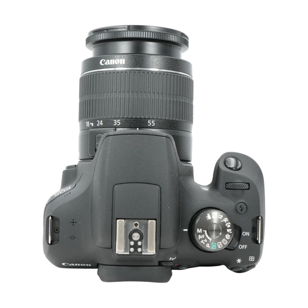 Canon EOS 2000D APS-C DSLR Camera with Canon EF-S 18-55mm f/3.5-5.6 II Lens and Canon EF 70-300mm f/4-5.6 III Lens