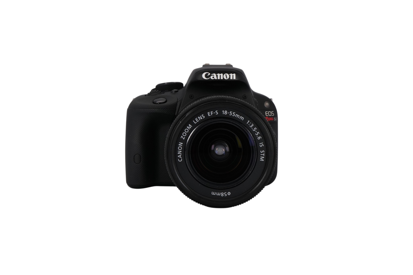Canon EOS Rebel SL1 APS-C DSLR Camera with Canon EF 18-55mm f/3.5-5.6 IS STM APS-C DSLR Zoom Lens & Canon EF 55-250mm f/4.5-5.6 IS STM APS-C DSLR Telephoto Zoom Lens
