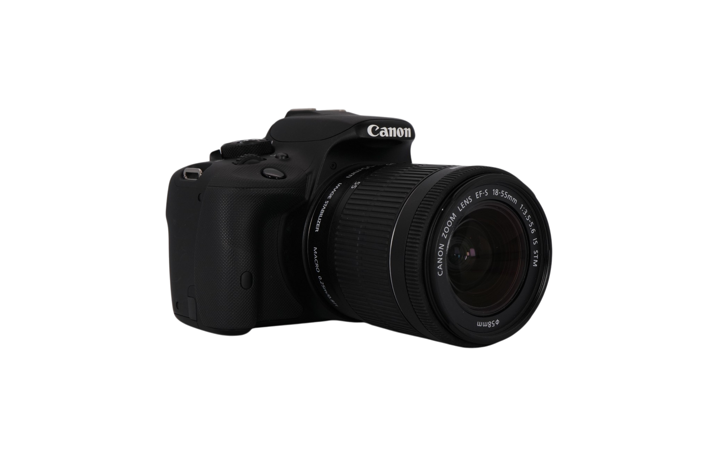 Canon EOS Rebel SL1 APS-C DSLR Camera with Canon EF 18-55mm f/3.5-5.6 IS STM APS-C DSLR Zoom Lens & Canon EF 55-250mm f/4.5-5.6 IS STM APS-C DSLR Telephoto Zoom Lens