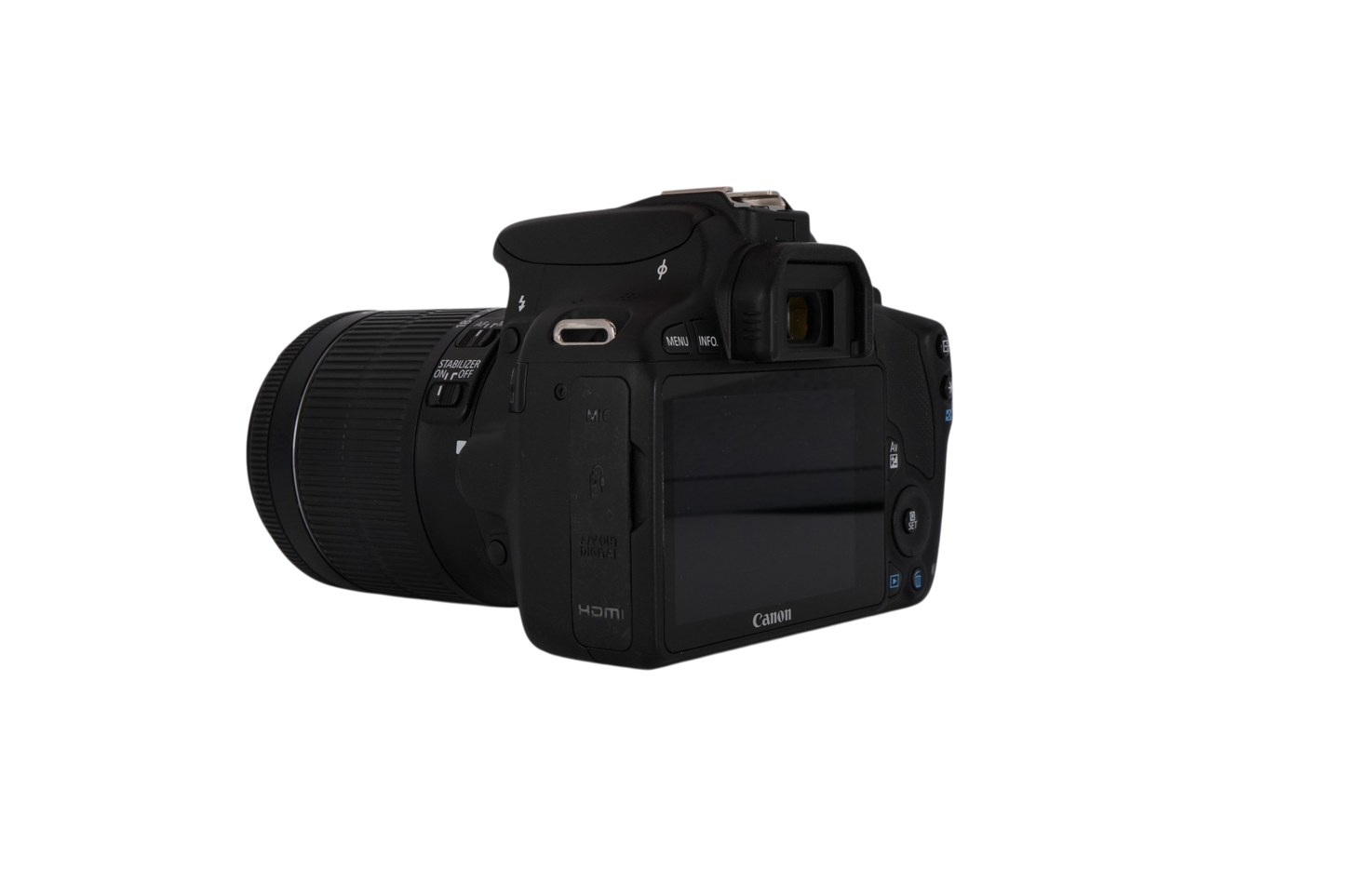 Canon EOS Rebel SL1 APS-C DSLR Camera with Canon EF 18-55mm f/3.5-5.6 IS STM APS-C DSLR Zoom Lens & Canon EF 55-250mm f/4.5-5.6 IS STM APS-C DSLR Telephoto Zoom Lens