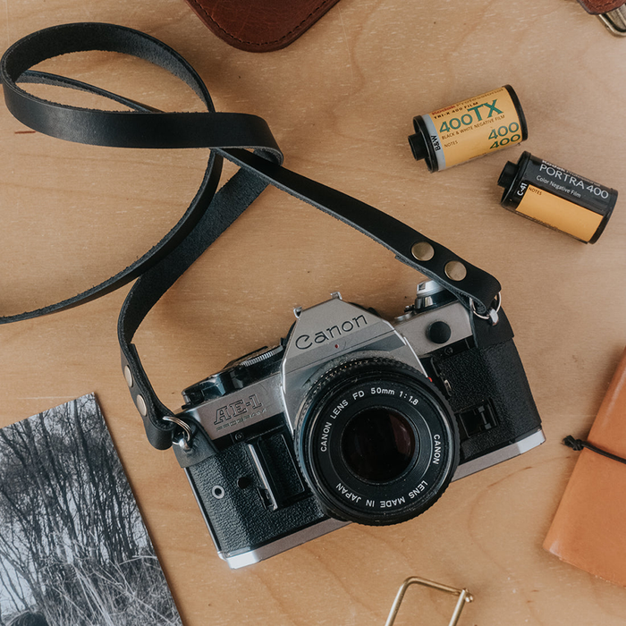 Clever Supply Co Original "Skinny" Riveted Camera Strap