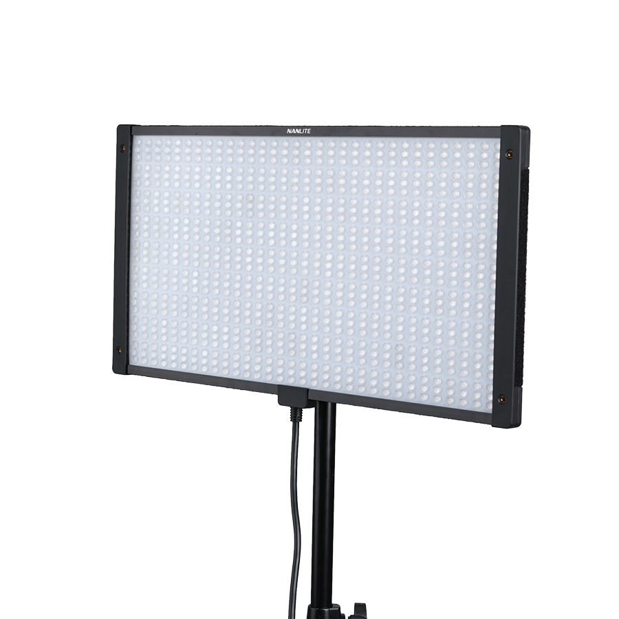 Nanlite PavoSlim 120C 2x1 RGBW LED Panel Light with Softbox & Eggcrate Kit