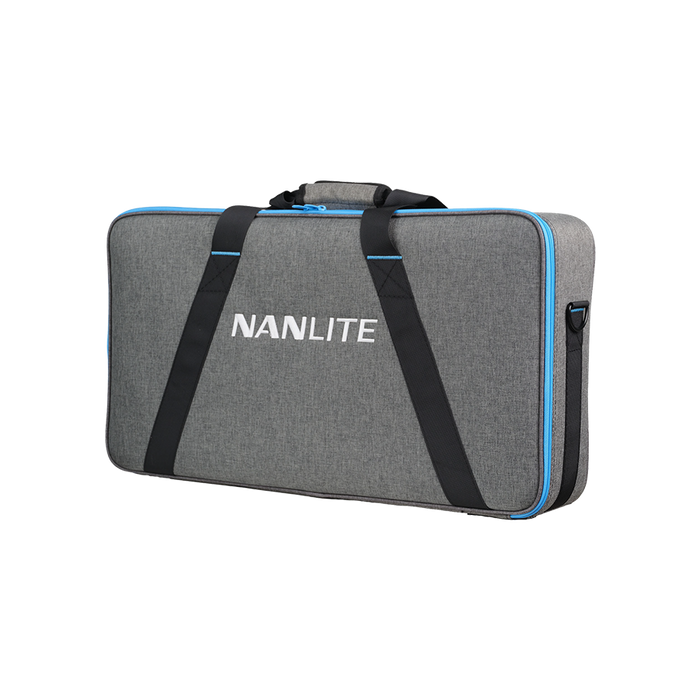 Nanlite PavoSlim 120C 2x1 RGBW LED Panel Light with Softbox & Eggcrate Kit