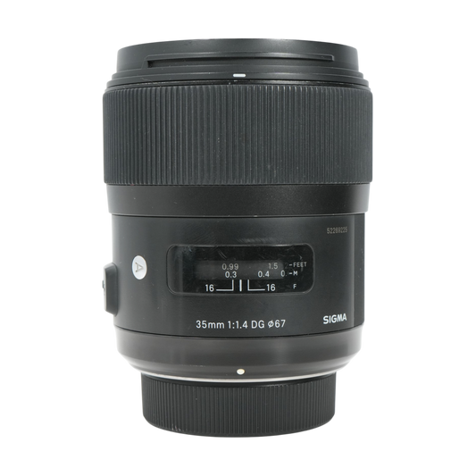 Sigma 35mm f/1.4 DG HSM Art Full-Frame DSLR Lens for Nikon F-Mount