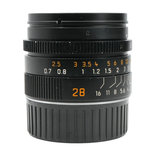 Leica 28mm Summicron-M f/2 ASPH Rangefinder Lens(11604)