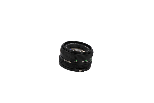 Canon FD 50mm f/1.8 SLR Film Prime Lens