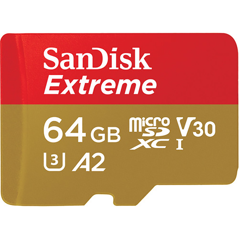 Sandisk Extreme MicroSD UHS-I Class 10 32GB Memory Card with Adapter