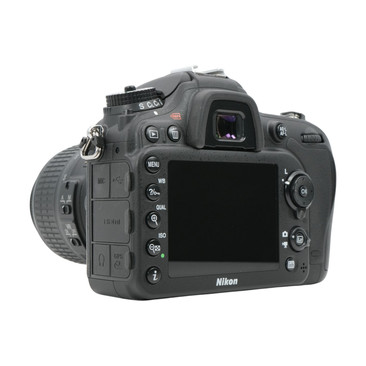 Nikon D7100 APS-C DSLR Camera with Nikon AF-s Nikkor DX 18-55mm f/3.5-5.6G VR Lens