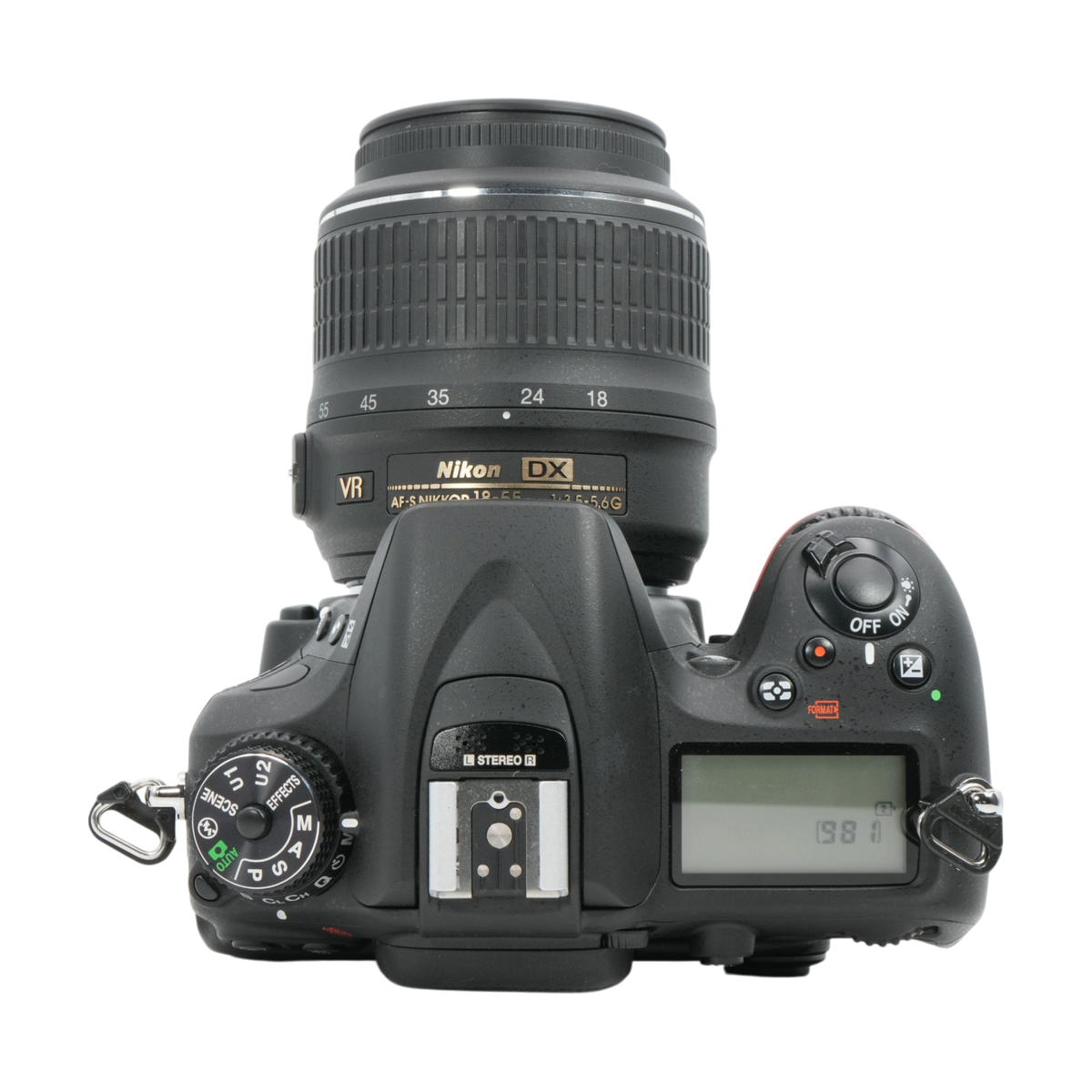 Nikon D7100 APS-C DSLR Camera with Nikon AF-s Nikkor DX 18-55mm f/3.5-5.6G VR Lens