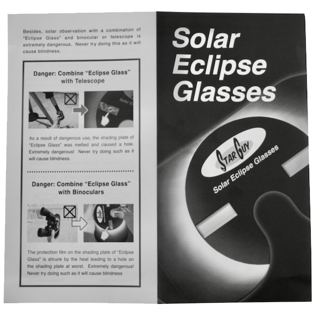 MrStarGuy Professional Solar Glasses