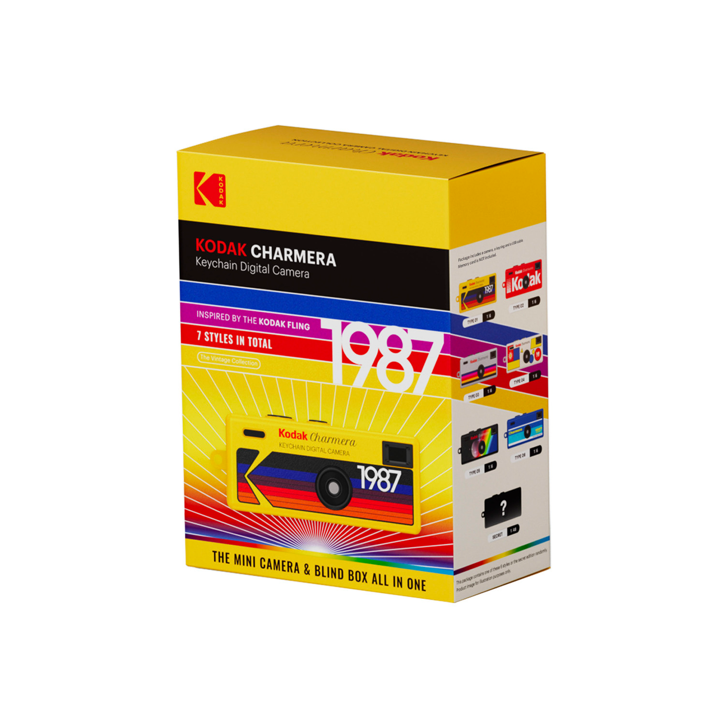 Kodak Charmera Keychain Digital Camera (Random Blind Box)