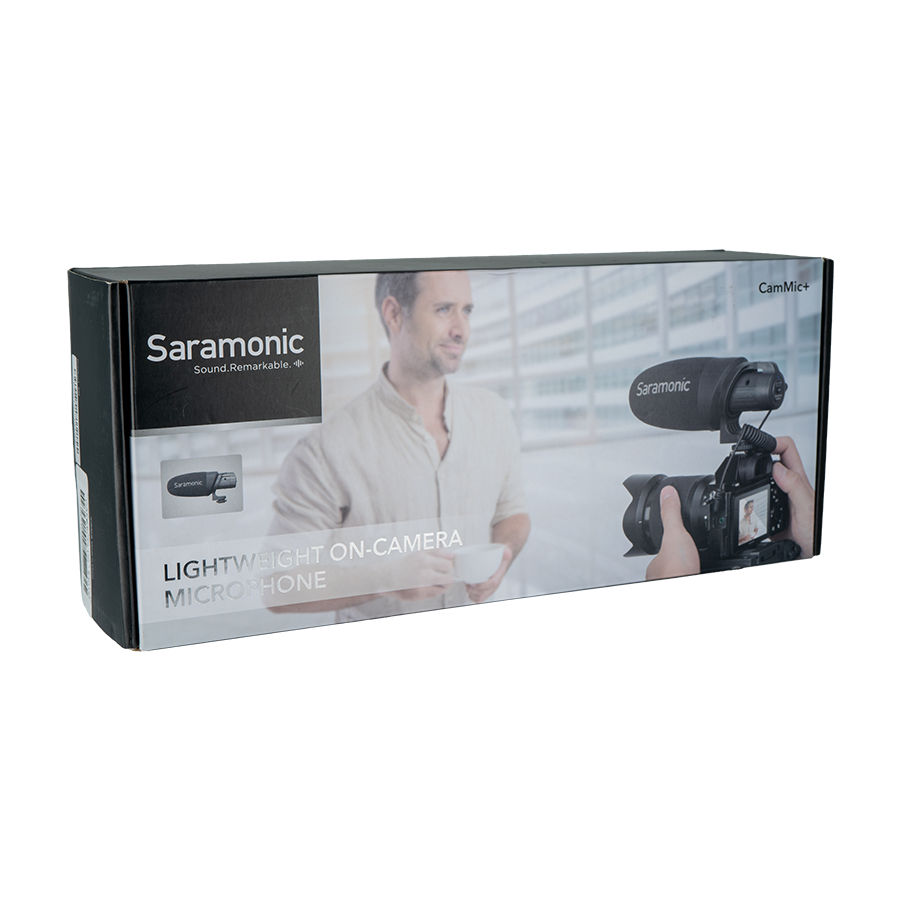 Saramonic CamMic+ Camera-Mount Shotgun Microphone