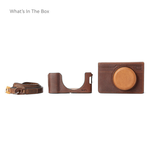 SmallRig Leather Case Kit for FUJIFILM X100VI (Brown)